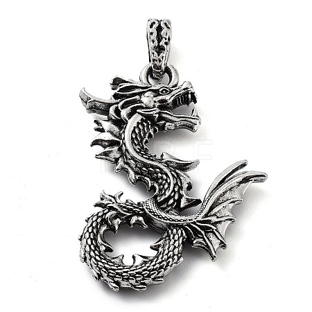 Tibetan Style Alloy Pendants TIBE-L012-039AS-03-1