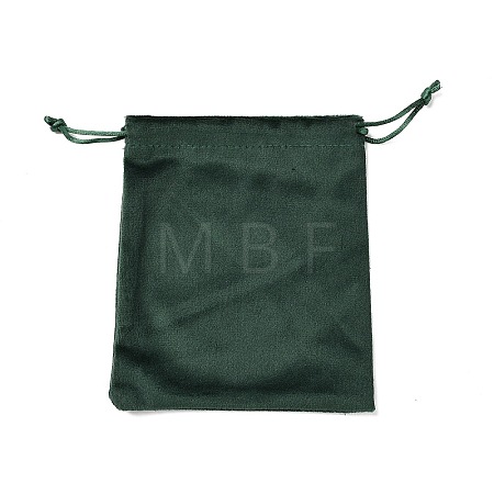 Velvet Jewelry Drawstring Storage Pouches ABAG-P013-02D-05-1