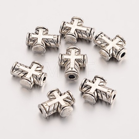 Tibetan Style Zinc Alloy Beads X-TIBEB-S038-31-1