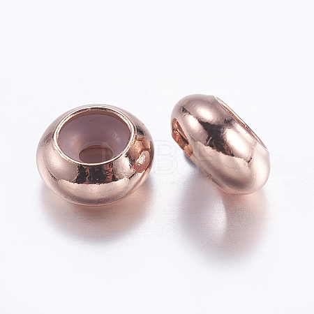 Brass Beads KK-K197-C-15RG-1