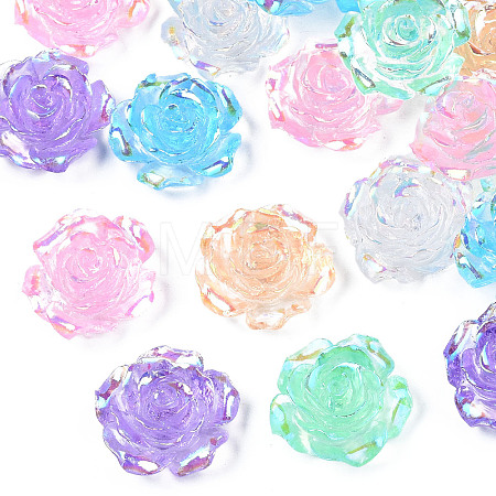 Transparent Resin Cabochons CRES-N030-001C-1