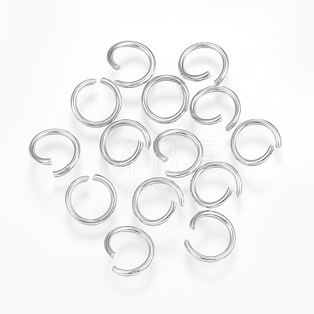 Tarnish Resistant 304 Stainless Steel Open Jump Rings LS-A-STAS-F110-02P-1