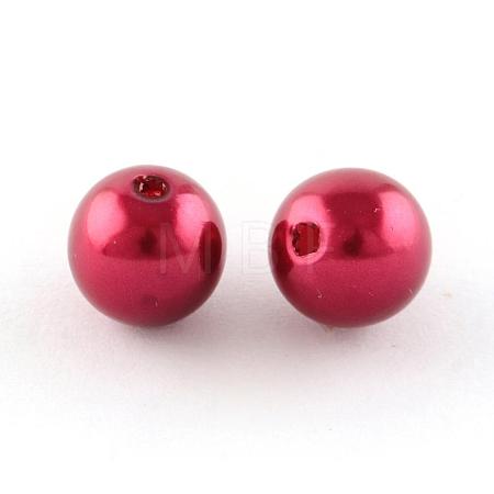 ABS Plastic Imitation Pearl Round Beads SACR-S074-16mm-A38-1