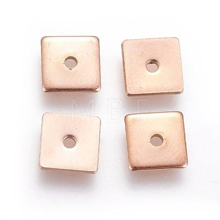 Ion Plating(IP) 304 Stainless Steel Spacer Beads STAS-G193-08A-RG-1