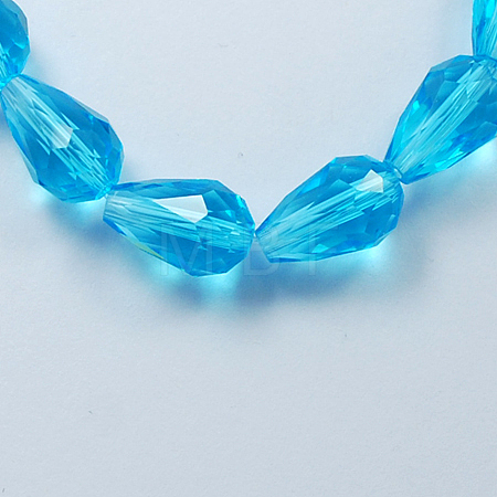 Glass Beads Strands GLAA-R024-15x10mm-7-1