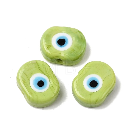 Handmade Evil Eye Lampwork Beads LS-LAMP-G168-02-05-1
