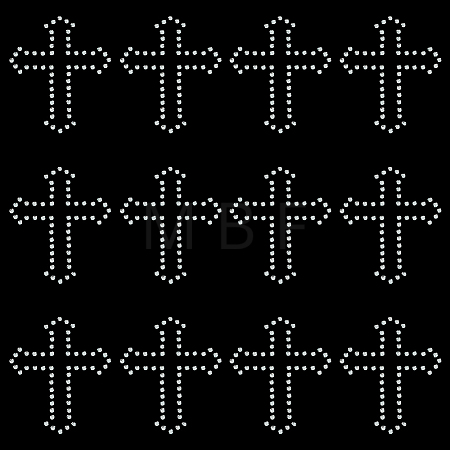 Glass Hotfix Crystal Rhinestone DIY-WH0349-327A-1