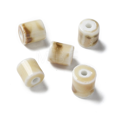 Handmade Porcelain Beads X1-PORC-L080-I15-1