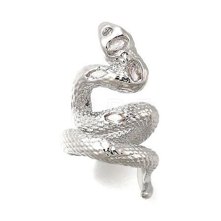 Brass Micro Pave Cubic Zirconia Beads LS-KK-U061-23P-1