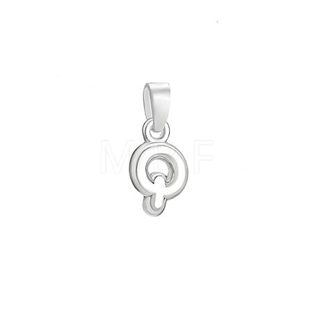 Brass Charms KK-C053-04S-Q-1