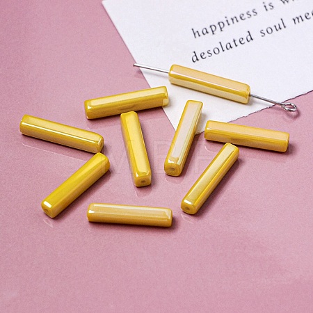 Electroplate Glass Beads LS-GLAA-D024-01B-1
