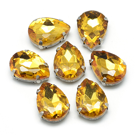 Sew on Rhinestone RGLA-T035-7x10mm-22-1