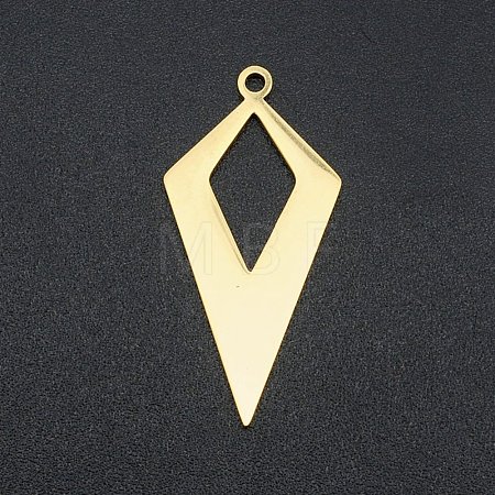 201 Stainless Steel Open Back Bezel Pendants STAS-R111-LA173-14-1