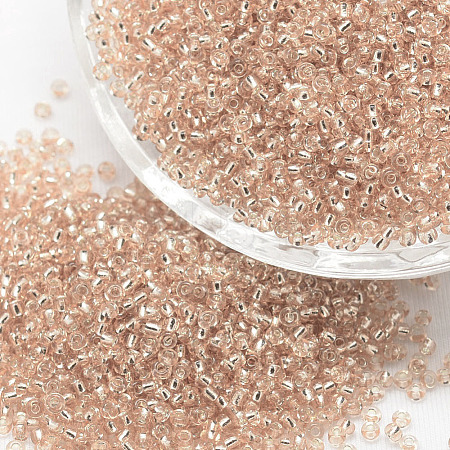 12/0 Transparent Glass Round Seed Beads SEED-J010-F12-L36-1