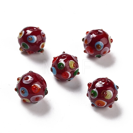 Handmade Lampwork Beads LAMP-F022-03F-1