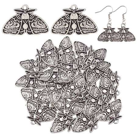 30Pcs Tibetan Style Alloy Pendants FIND-SZ0003-49-1