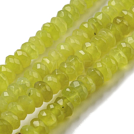 Natural Lemon Jade Beads Strands G-H305-B01-01-1