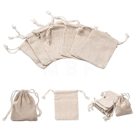Cotton Packing Pouches Drawstring Bags X-ABAG-R011-8x10-1