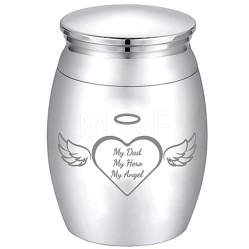 Alloy Cremation Urn Kit AJEW-CN0001-10P-1