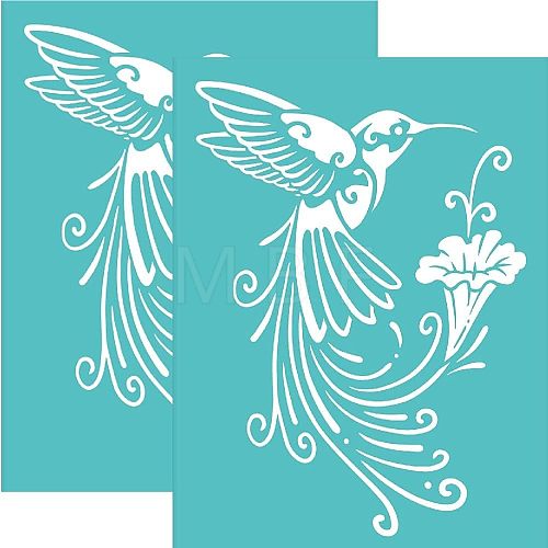 Self-Adhesive Silk Screen Printing Stencil DIY-WH0337-023-1