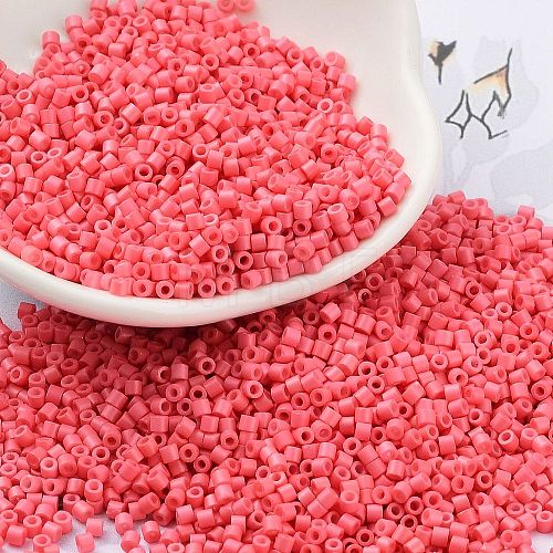 Baking Paint Glass Seed Beads SEED-S042-05B-87-1
