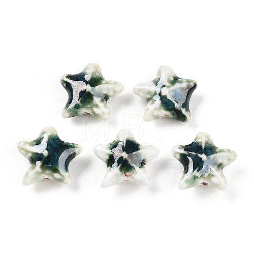 Handmade Porcelain Beads PORC-N008-09H-1