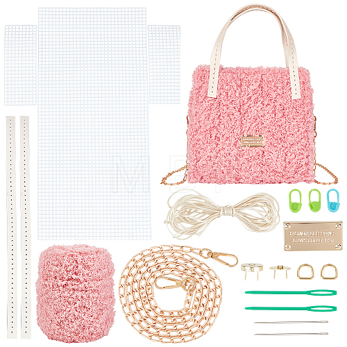 DIY Knitting Crochet Bags Kits DIY-WH0449-63C-1