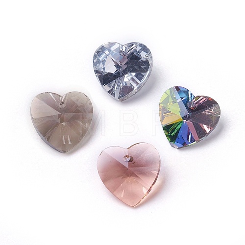 Romantic Valentines Ideas Glass Charms G030V18mm-1