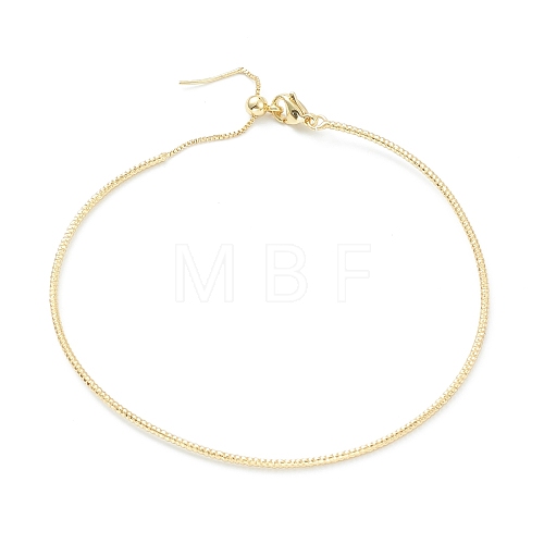 Brass Chain Bracelet BJEW-M201-01G-1