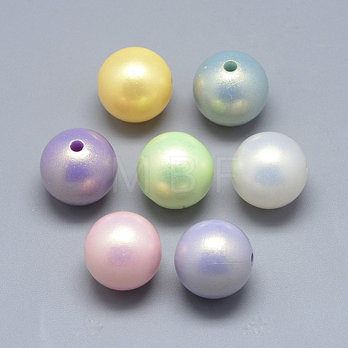 Pearlized Acrylic Beads X-MACR-Q221-14mm-C-1