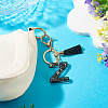 1Pc Resin Letter Keychains KEYC-TADJ0001-09Z-5