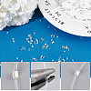 5000Pcs Brass Crimp Beads KK-BBC0015-75S-5