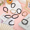 9Pcs 9 Styles Handmade Polymer Clay Heishi Beads Stretch Bracelets BJEW-WH0012-101B-5