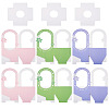 6 Sets 3 Colors Paper Flower Packing Baskets CON-TA0001-40-2
