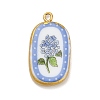 Printed Porcelain Pendants X-STAS-C183-03B-04-1