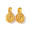 Brass Buddhist Pendants KK-K051-G-1