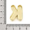 Brass Slide Charms KK-Z163-01G-K-3