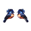 Epoxy Resin Pendants RESI-N045-01C-1