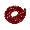 Opaque Solid Color Imitation Jade Glass Beads Strands EGLA-A044-P6mm-D02-3