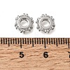 Brass Micro Pave Clear Cubic Zirconia Beads KK-K427-02A-P-2