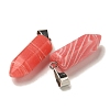 Synthetic Rhodochrosite Pendants G-Z067-07P-18-3