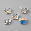 Facted Glass Pendants GLAA-WH0031-59A-01-1