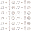3Bags Paper Laser Disco Confetti DIY-CP0013-90B-7
