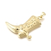 Brass Pendants KK-C255-05C-G-2