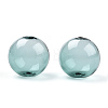 Transparent Blow High Borosilicate Glass Globe Beads LS-GLAA-T003-09E-2