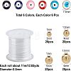  116Pcs DIY Evil Eye Style Bracelet Making Kits DIY-NB0005-01-2