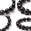 SUNNYCLUE Natural Obsidian Round Beads Stretch Bracelets BJEW-PH0001-10mm-11-4