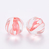 Transparent Acrylic Beads TACR-S154-19A-52-2
