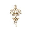 201 Stainless Steel Pendants X-STAS-K298-02G-1-1