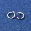 Brass Open Jump Rings KK-G604-08S-16-2